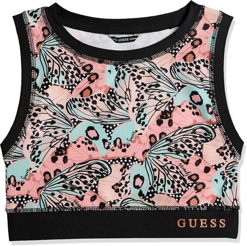GUESS Girls' Big Digital Print Stretch Microfiber Tank Top in Saudi Arabia