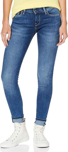 Pepe Jeans Soho Jeans Women Z63 / Blue/Medium - EU 38 (US 28/30) - Skinny Jeans Pants in Saudi Arabia