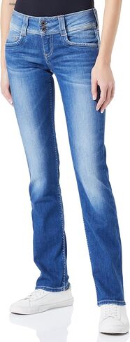 Pepe Jeans Gen Jeans Women Blue / D45 - EU 40 (US 30/34) - Straight Jeans Pants in Saudi Arabia