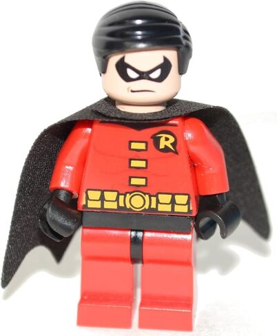 LEGO DC Comics Super Heroes Batman Minifigure - Robin (Red) in Saudi Arabia