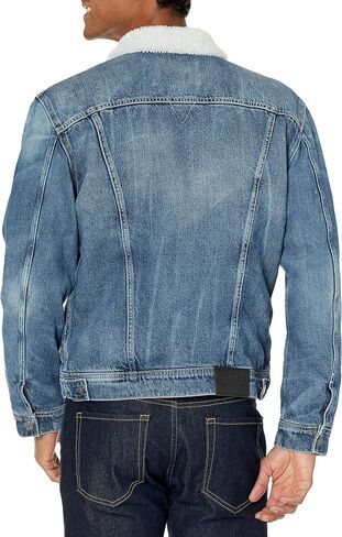 GUESS Men's Long Sleeve Denim Jacket in Saudi Arabia