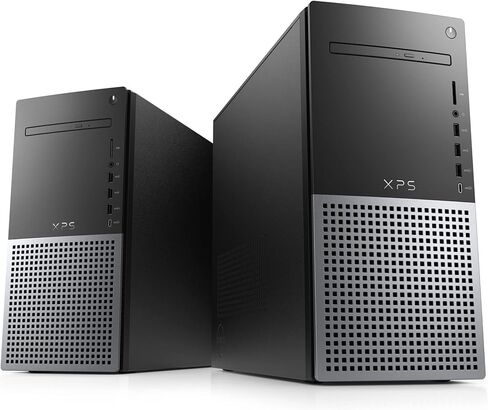 كمبيوتر مكتبي Dell XPS 8950 - معالج Intel Core i9 12900K، ذاكرة وصول عشوائي DDR5 سعة 16 جيجابايت، قرص صلب 1 تيرابايت، رسومات Intel UHD 770، محرك أقراص ضوئي، Killer Wi-Fi 6، مبرد سائل، خدمة McAfee لمدة 12 شهرًا، Windows 11 Pro - أسود in Kuwait