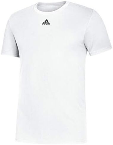 adidas Men's Amplifier Regular Fit Cotton T-Shirt EK017 XL White in Kuwait