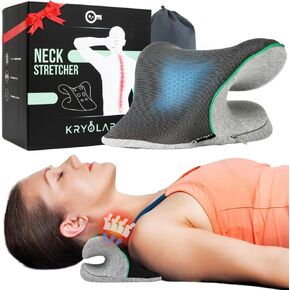 Neck Stretcher for Pain Relief, Cervical Traction Device with Magnetic Therapy Pillowcase, Chiropractic Neck and Shoulder Relaxer for Best Stretch TMJ Headache, Spine Alignment, Muscle Tension in Saudi Arabia