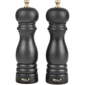 BILL.F Salt and Pepper Grinder Pepper Mill Grinder Pepper Grinders Salt Mill Set of 2 with Adjustable Ceramic Rotor 7 Inch in Saudi Arabia