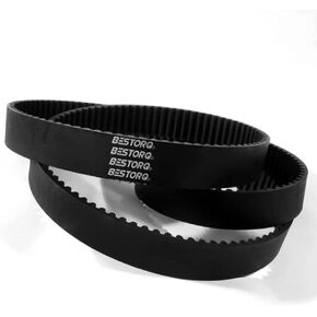 BESTORQ 1216-8M-30 8M Timing Belt, Rubber, 1216 mm Outside Circumference, 30 mm Width, 8 mm Pitch, 152 Teeth
