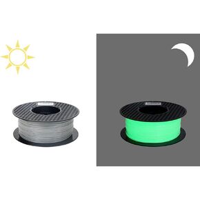 خيوط CC3D PETG تتوهج في اللون الأخضر الداكن 1.75 مم 1 كجم خيوط طابعة ثلاثية الأبعاد متوهجة باللون الأخضر PETG FDM مواد طباعة ثلاثية الأبعاد أقوى من خيوط PLA in Kuwait