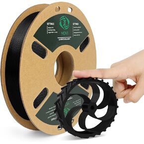 YOYI YOYI 3D Printer Filament, 95A TPU Filament 1.75mm, Flexible Filament, 0.5KG Spool,Dimensional Accuracy +/- 0.03 mm, Soft TPU Filaments of High Elasticity (Black)