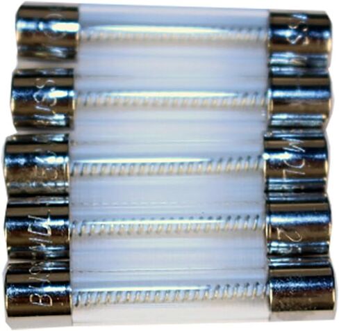 مصهر كوبر بوسمان البطيء 5 أمبير - MDL - 250 فولت - مجموعة من 5 in Kuwait