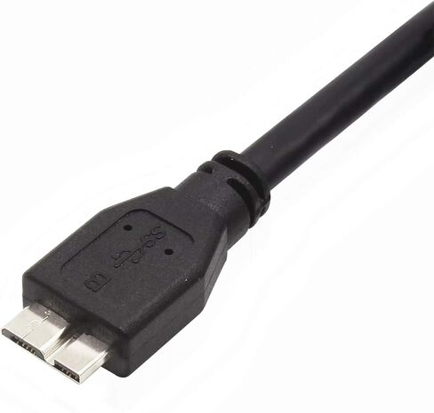 ITD ITANDA USB 3.0 Micro Cable 3.3FT, High Speed Hard Drive Cable | USB A to Micro B Compatible with Seagate, WD, Toshiba, Westgate, Samsung Galaxy S5, Note 3, Note Pro 12.2 in Kuwait