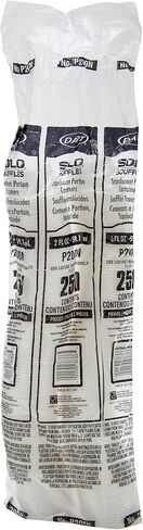 دارت P200N 20 أوقية نصف شفافة حاوية جزء PS (علبة من 2500) in Saudi Arabia