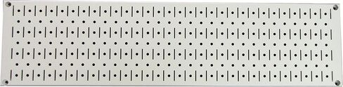 Wall Control Narrow Pegboard 8in x 32in Galvanized Metal Pegboard Runner Tool Board in Kuwait