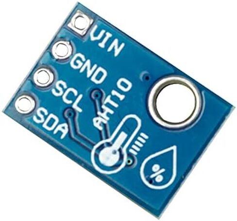 Songhe AHT10 وحدة قياس مستشعر درجة الحرارة والرطوبة الرقمية عالية الدقة 1.8-6.0 فولت I2C الاتصالات استبدال DHT11 SHT20 AM2302 (5 قطعة) in Kuwait