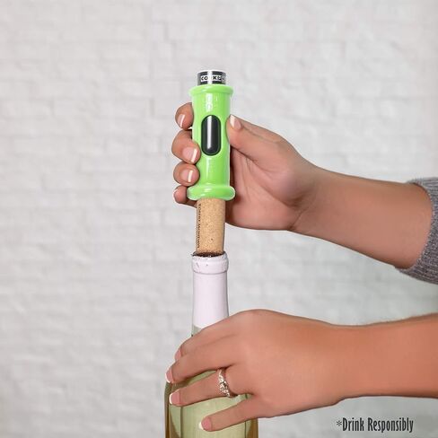 Cork Pops Black 6.5 Inch Original Wine Bottle Opener in Kuwait