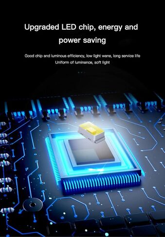 طقم شريط إضاءة LED Ender-3 مطور من Creality للطابعة ثلاثية الأبعاد، Ender-3/Ender-3 V2 Neo/Ender-3 Pro/Ender-3S/Ender-3 V2، رقاقة LED مطورة، موفرة للطاقة والطاقة، سهلة التركيب، ناعمة ضوء in Kuwait
