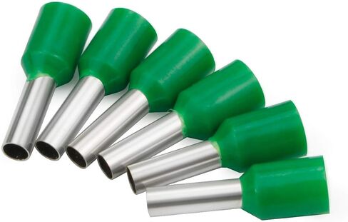 XHF 1000 PCS AWG 14/2.5mm² Wire Ferrules Insulated Copper Crimp Connectors, Crimp Pin Cord End Terminals Blue in Kuwait