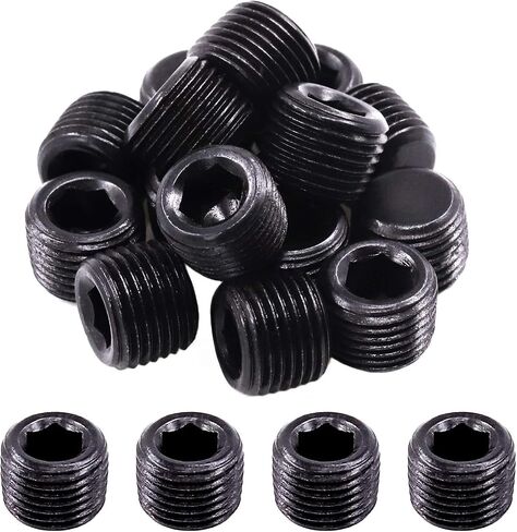 Mardatt 20 قطعة 1/2 "NPT التوصيل وصلة أنابيب تركيب الكربون الصلب ذكر الموضوع الداخلي ألين رئيس الأنابيب التوصيل مجموعة in Kuwait