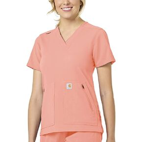 Carhartt Women's Modern Fit 4 Pocket V-Neck Scrub Top