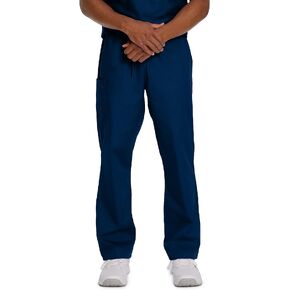 Landau Scrub Zone Unisex Relaxed Fit 2-Pocket Drawstring Cargo Scrub Pants 85221