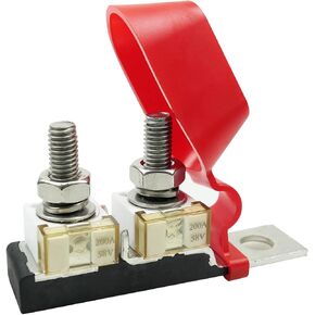 MRBF Terminal Fuse Block with Fuse, Single Stud 5/16" (M8) Compact Marine Rated Battery Fuse, 200A 58V DC Maximum in Saudi Arabia