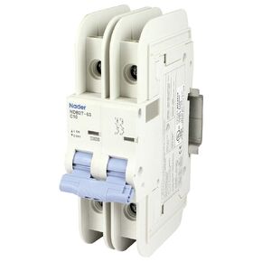 10A, 240V / 277V / 480V AC, 60V / 125V DC, 2 Pole, DIN Rail Mount Standard, Trip Curve: C, UL489 in Saudi Arabia