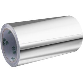 BlueStraw Aluminum Foil Tape Multi-Purpose Aluminum Tape, 8 inch x 65 feet Heavy Duty Repair Foil Tape for Ducts, Insulation and More Single Roll in Saudi Arabia