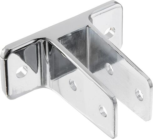 Sentry Supply 650-8372 2 Ear Urinal Wall Bracket, for Panel Size 3/4 In., Chrome Plated Zamak (Single Pack) in Saudi Arabia