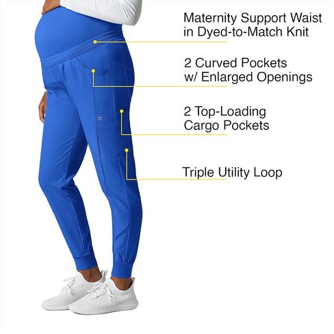 WonderWink Women's Maternity Jogger Pant in Kuwait