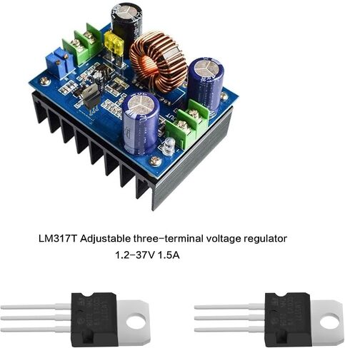 Micro Traders 10pcs LM317 LM317T 3-Terminal Adjustable Voltage Regulators 1.2-37V 1.5A TO-220 Package for Electronic DIY Project Applications in Saudi Arabia