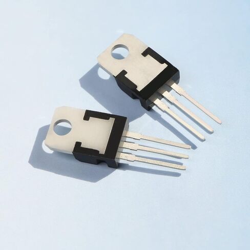 Micro Traders 10pcs LM317 LM317T 3-Terminal Adjustable Voltage Regulators 1.2-37V 1.5A TO-220 Package for Electronic DIY Project Applications in Saudi Arabia