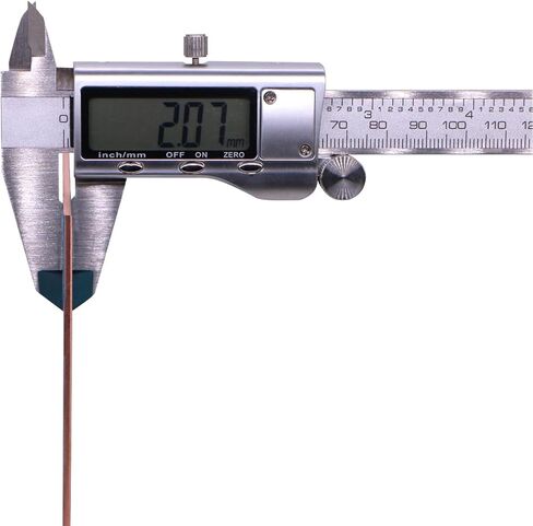 Daseyyue 1 Pcs Pure Copper Sheet, 6" x 6", 12 Gauge(0.079"/2mm) Thickness, No Scratches, Protective Film on Both Sides in Kuwait