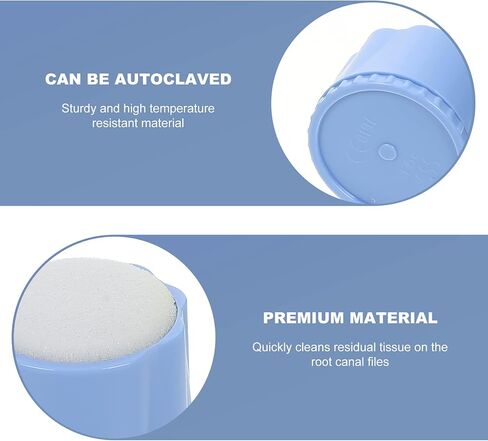 Scicalife File Cleaning Sponge, File Clean Stand Holder Sponge Refill Root Canal Files Holder(2pcs) in Saudi Arabia