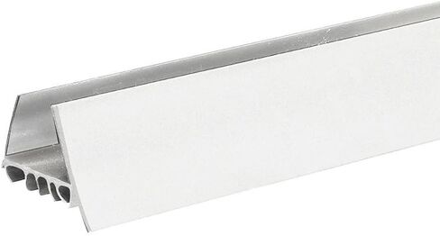 جزء سفلي من باب منزلق مصنوع من البلاستيك الحراري UDB77W من فروست كينج، عرض 1-3/4 بوصة × طول 91 سم، أبيض in Kuwait