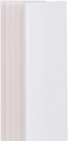 جزء سفلي من باب منزلق مصنوع من البلاستيك الحراري UDB77W من فروست كينج، عرض 1-3/4 بوصة × طول 91 سم، أبيض in Kuwait