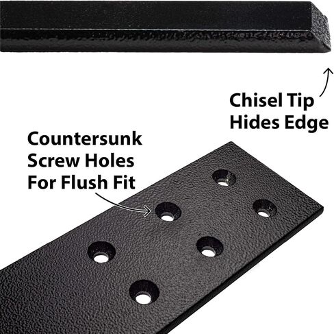 15" MAXTITE Counter Top Support Bracket Set of 3 with 12 Screws in Black in Saudi Arabia