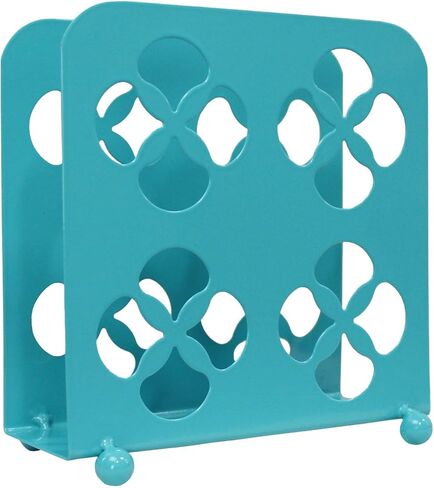 حامل مناديل من مجموعة ترينيتي من بلو دونتس - حاملات المناديل للطاولات وحامل مناديل المزرعة وطاولة الطعام للمطبخ ، تركواز in Kuwait