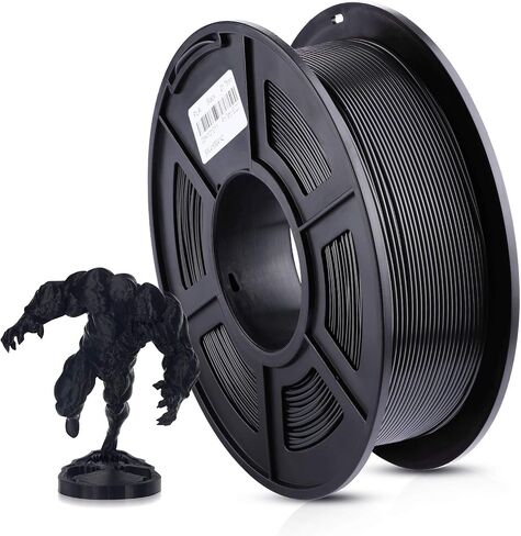 ANYCUBIC خيوط طابعة ثلاثية الأبعاد PLA 1.75 مم، خيوط طابعة FDM 1 كجم بكرة (2.2 رطل)، دقة الأبعاد +/- 0.02 مم (1 كجم، أسود) in Kuwait