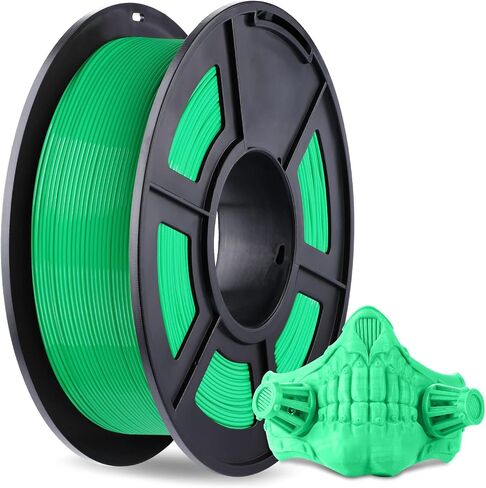 ANYCUBIC خيوط طابعة ثلاثية الأبعاد PLA 1.75 مم، خيوط طابعة FDM 1 كجم بكرة (2.2 رطل)، دقة الأبعاد +/- 0.02 مم (1 كجم، أسود) in Kuwait