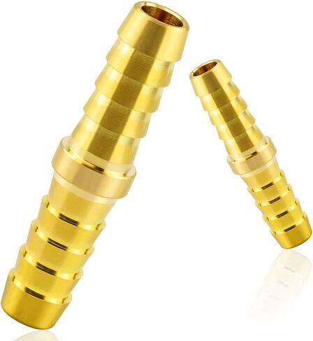 TAILONZ PNEUMATIC Union 3/8 بوصة شائكة × 3/8 بوصة أداة ربط خرطوم نحاسي مناسبة لوصل النجار (عبوة من 10) in Saudi Arabia