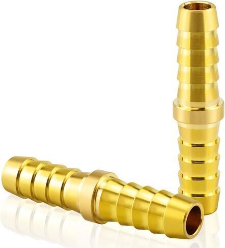 TAILONZ PNEUMATIC Union 3/8 بوصة شائكة × 3/8 بوصة أداة ربط خرطوم نحاسي مناسبة لوصل النجار (عبوة من 10) in Saudi Arabia