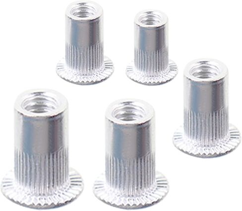 kimllier 300Pcs Rivet Aluminum Nuts Assortment Kit Rivet Set Nuts 150 Metric 150 SAE in Saudi Arabia