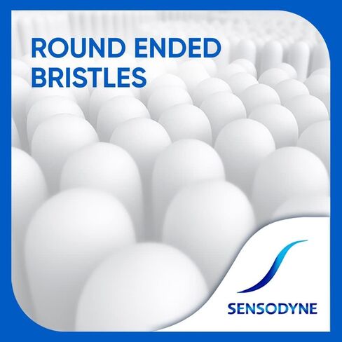 Sensodyne Sensitive Toothbrush Soft Sensitive Teeth, 3 Count (Pack of 2) in Saudi Arabia