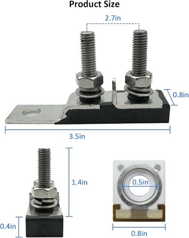 MRBF Terminal Fuse Block with Fuse, Single Stud 5/16" (M8) Compact Marine Rated Battery Fuse, 200A 58V DC Maximum in Kuwait