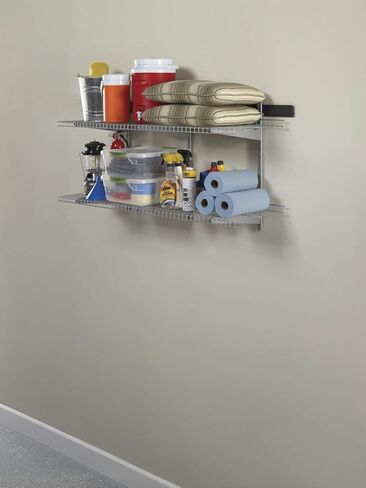 قوس نظام تخزين المرآب المطاطي FastTrack، 16 بوصة، قوس الرف، رف تنظيم المرآب للتخزين أو مساحة العمل in Kuwait