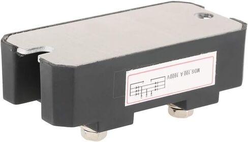 MDS100A Black Three Phase Diode Bridge Rectifier, Current Monitoring Relays, 100A Amp High Power 1600V, for Power Supply in Kuwait