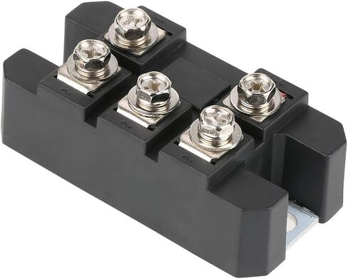 MDS100A Black Three Phase Diode Bridge Rectifier, Current Monitoring Relays, 100A Amp High Power 1600V, for Power Supply in Kuwait