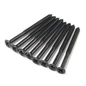 براغي خشبية برونزية مفروكة بالزيت #9 × 6 سم لمفصلات الأبواب السكنية - 24 قطعة in Kuwait