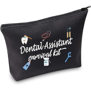 TSOTMO Dental Assistant Gifts Nurse Gifts Physician Assistant Gift Dental Assistant survival kit Cosmetic Bags Dental Hygienist Gift Bag (Dental)