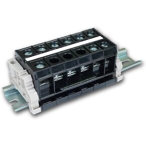 مجموعة شرائط طرفية لولبية Dinkle 600 فولت 60 أمبير * 6 أوضاع شريط طرفي لولبي، 2 * غطاء، 3 * كتلة صنع (أحمر، أزرق، أبيض)، 1 * شرائط حاجز معزولة مسبقًا، 1 * سكة، 2 * دعامة نهاية، 20-6 نطاق الأسلاك AWG in Kuwait