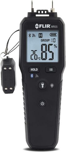 FLIR MR55 - مقياس رطوبة مزود بتقنية Bluetooth لمشاركة البيانات بشكل فوري عبر تطبيق FLIR Tools® Mobile. in Kuwait